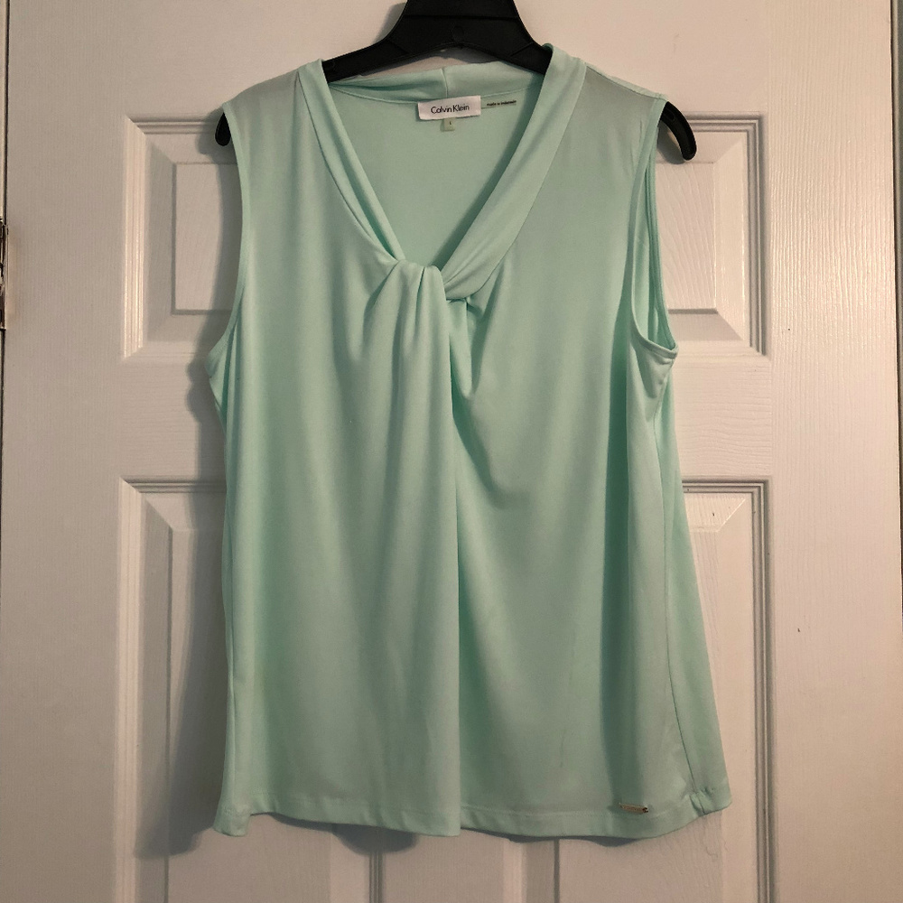 Calvin Klein Mint Green Shell